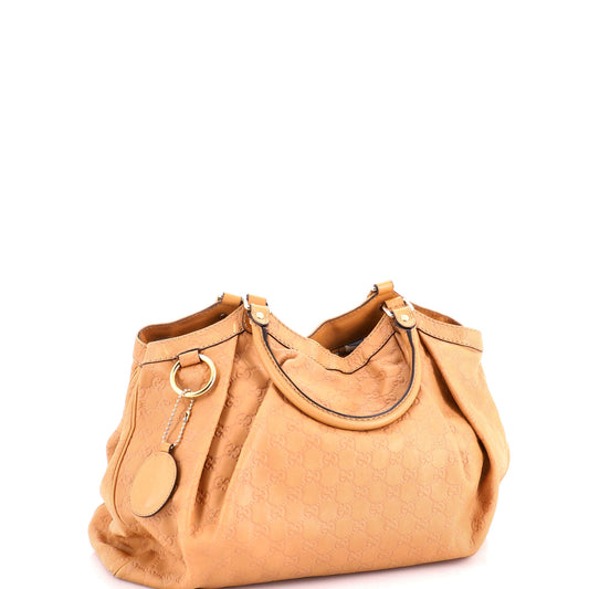 Gucci Sukey Tote Guccissima Leather Large