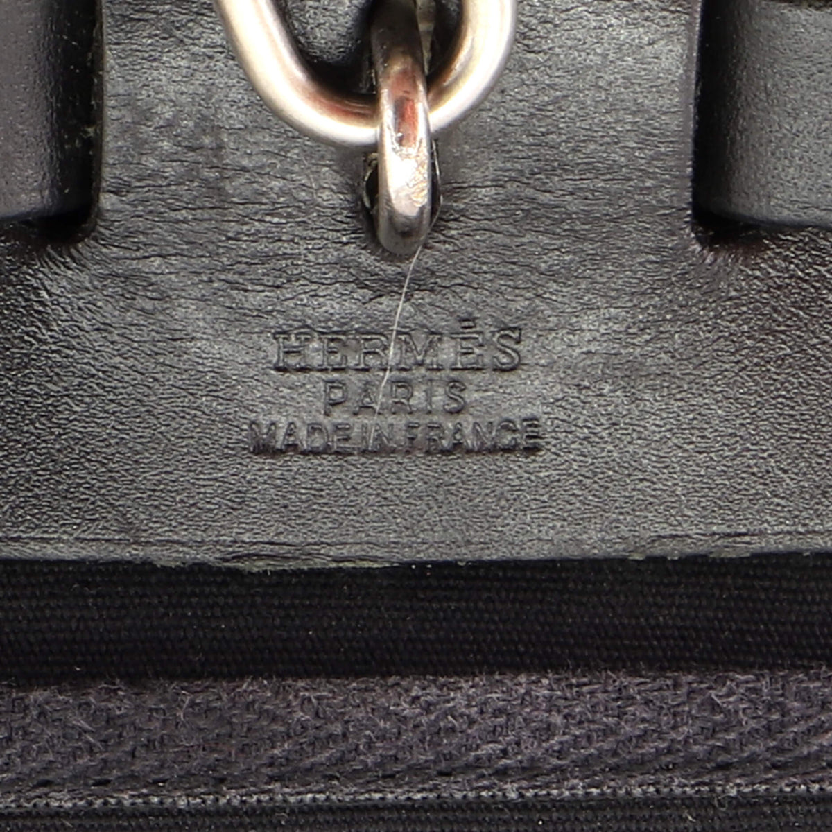 Hermes Herbag Toile and Leather PM