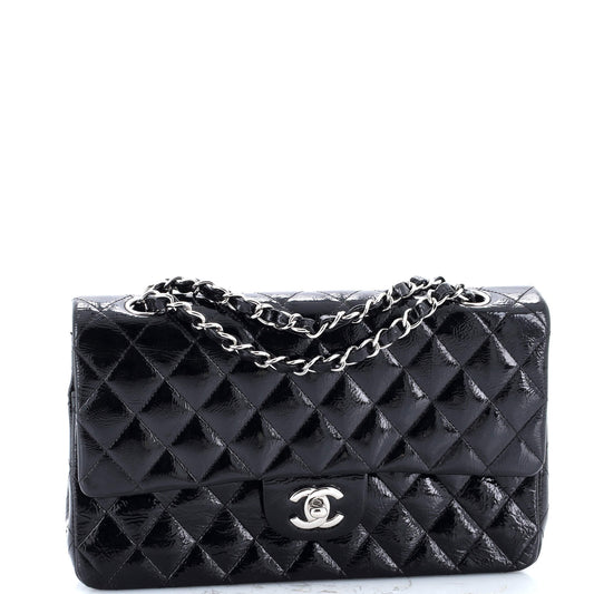 CHANELエナメル ショルダーバッグ