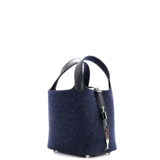 HERMESピコタンロックバッグ フェルトレザー PM