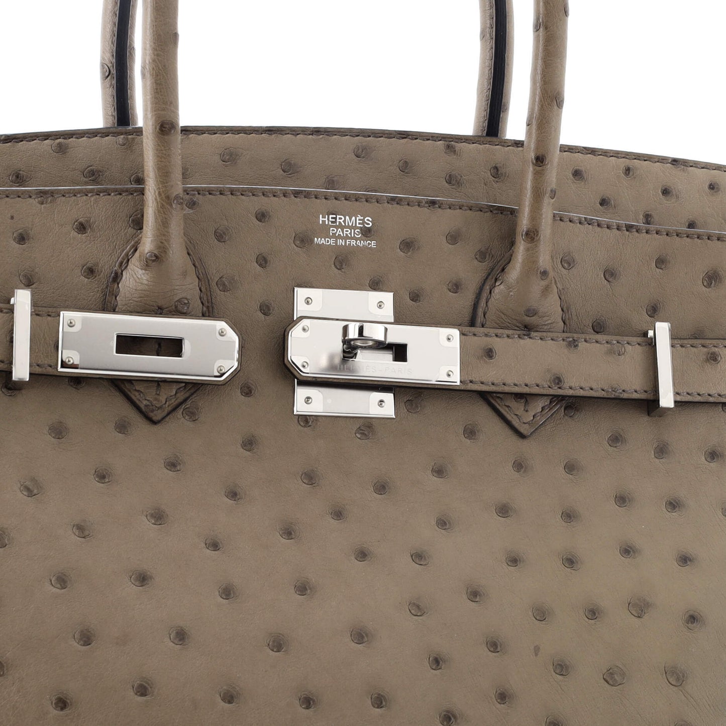 HERMESバーキン ブラウン オーストリッチ 30