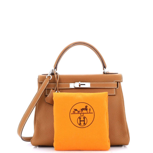 HERMESケリー ブラウンクレマンス 28