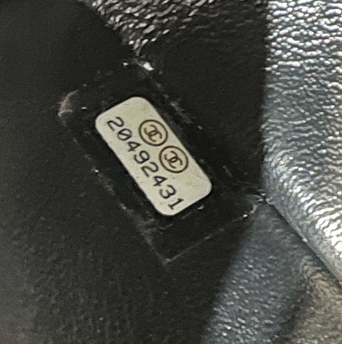 CHANELキャビアスキンジャンボ