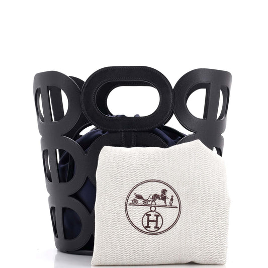 【希少】シェーヌダンクルHERMESカゴバッグ