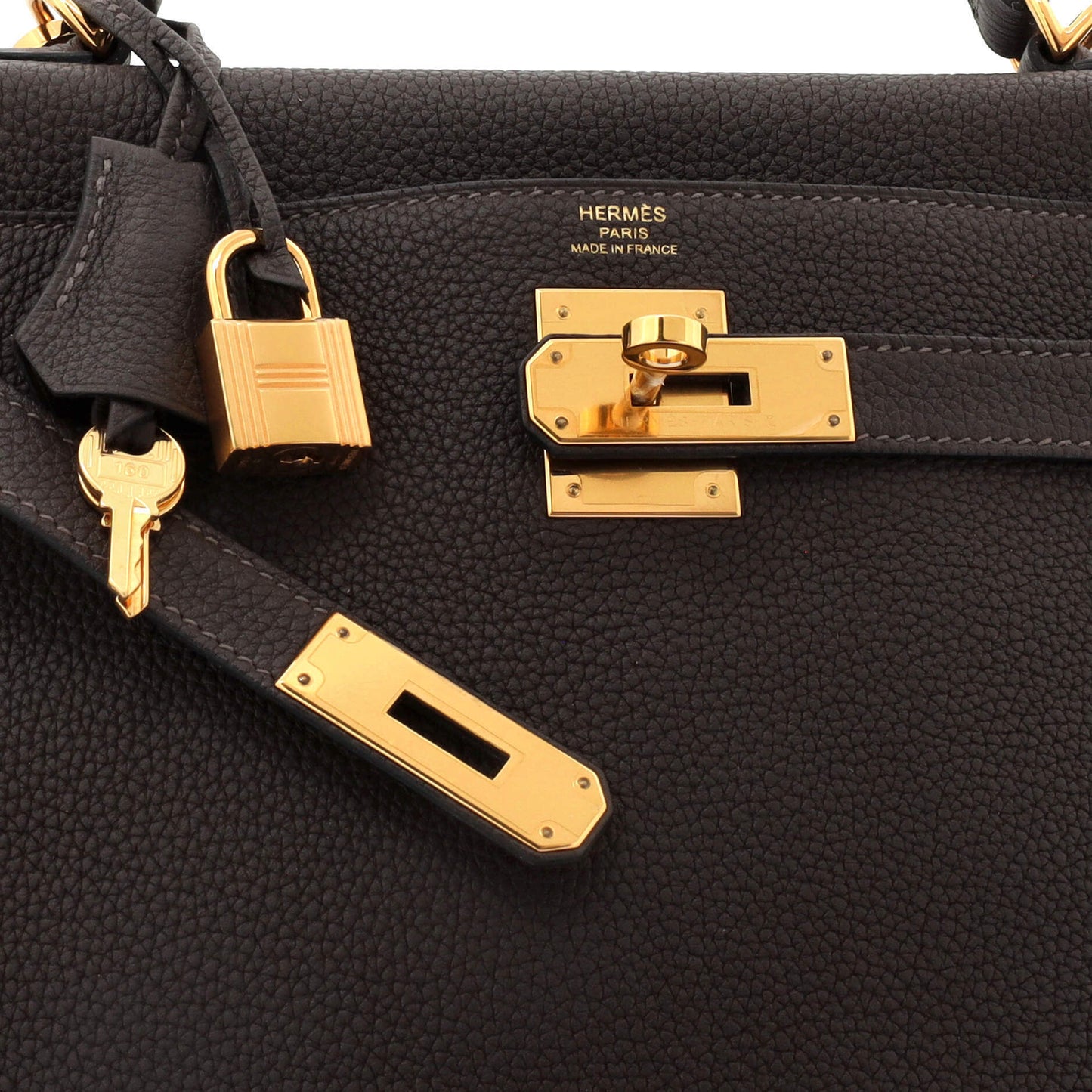 HERMESケリー ブラウン トゴ 28
