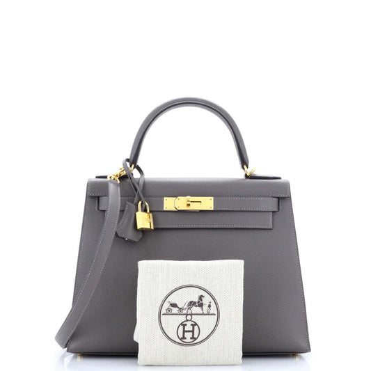 HERMESケリー グレーエプソン 28