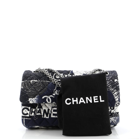 CHANEL 復刻版 2.55 プリントジャージー 225