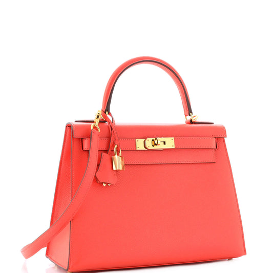 HERMESケリー レッドエプソン 28