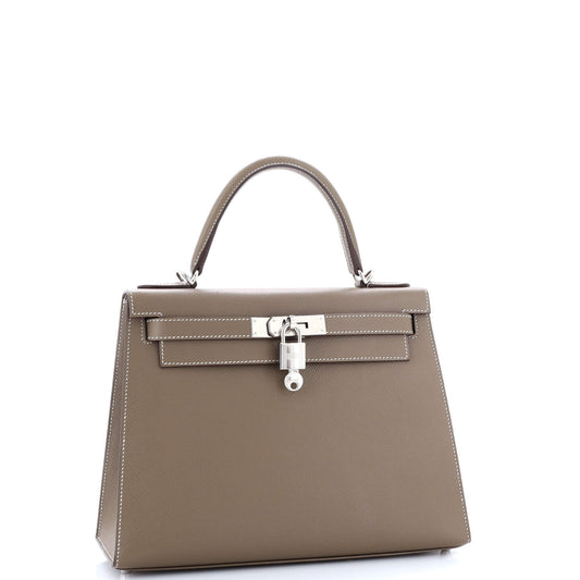 HERMESケリー グレーエプソン 28