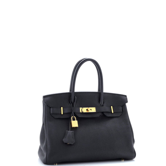 HERMESバーキン ブラック トゴ 30