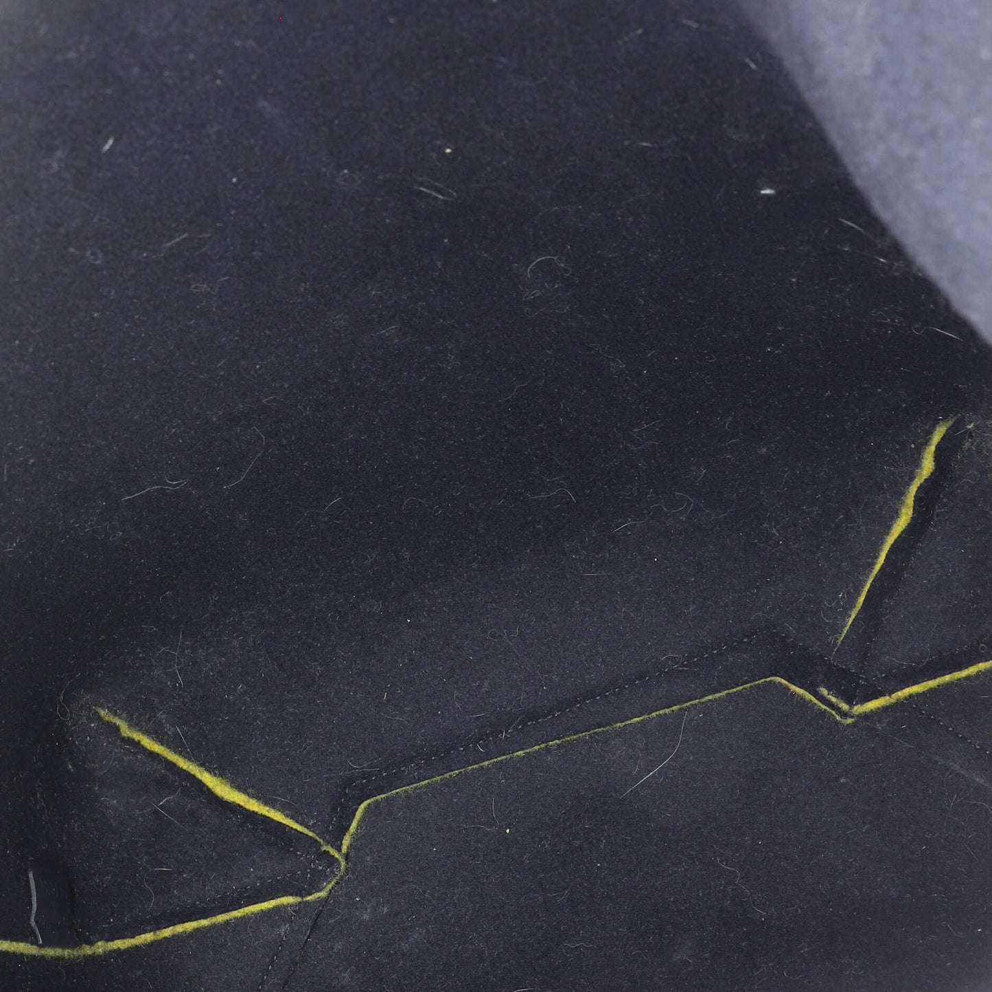 Celine Twisted Cabas Tote Leather and Felt Small