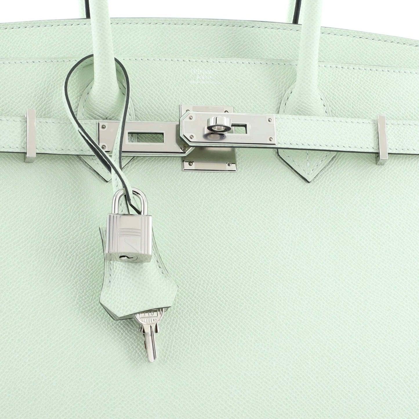 HERMESバーキン セリエ バッグ グリーン エプソン 30