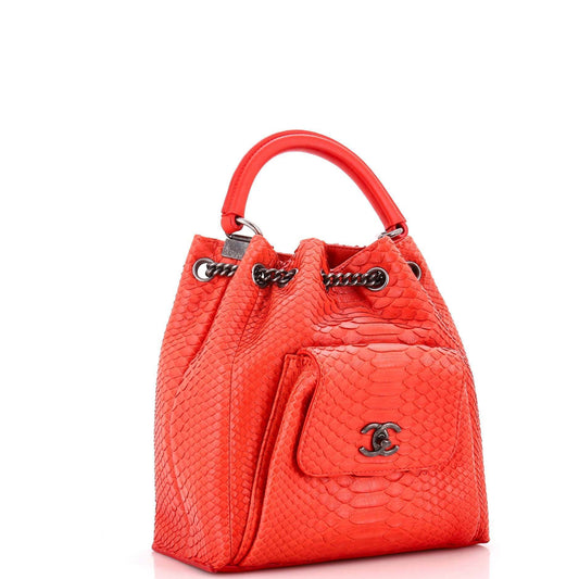 CHANEL バックパック パイソン