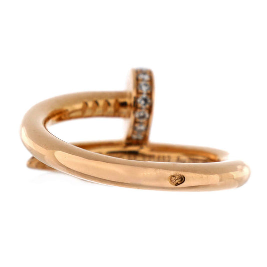 CARTIERジュスト アン クル リングローズゴールド