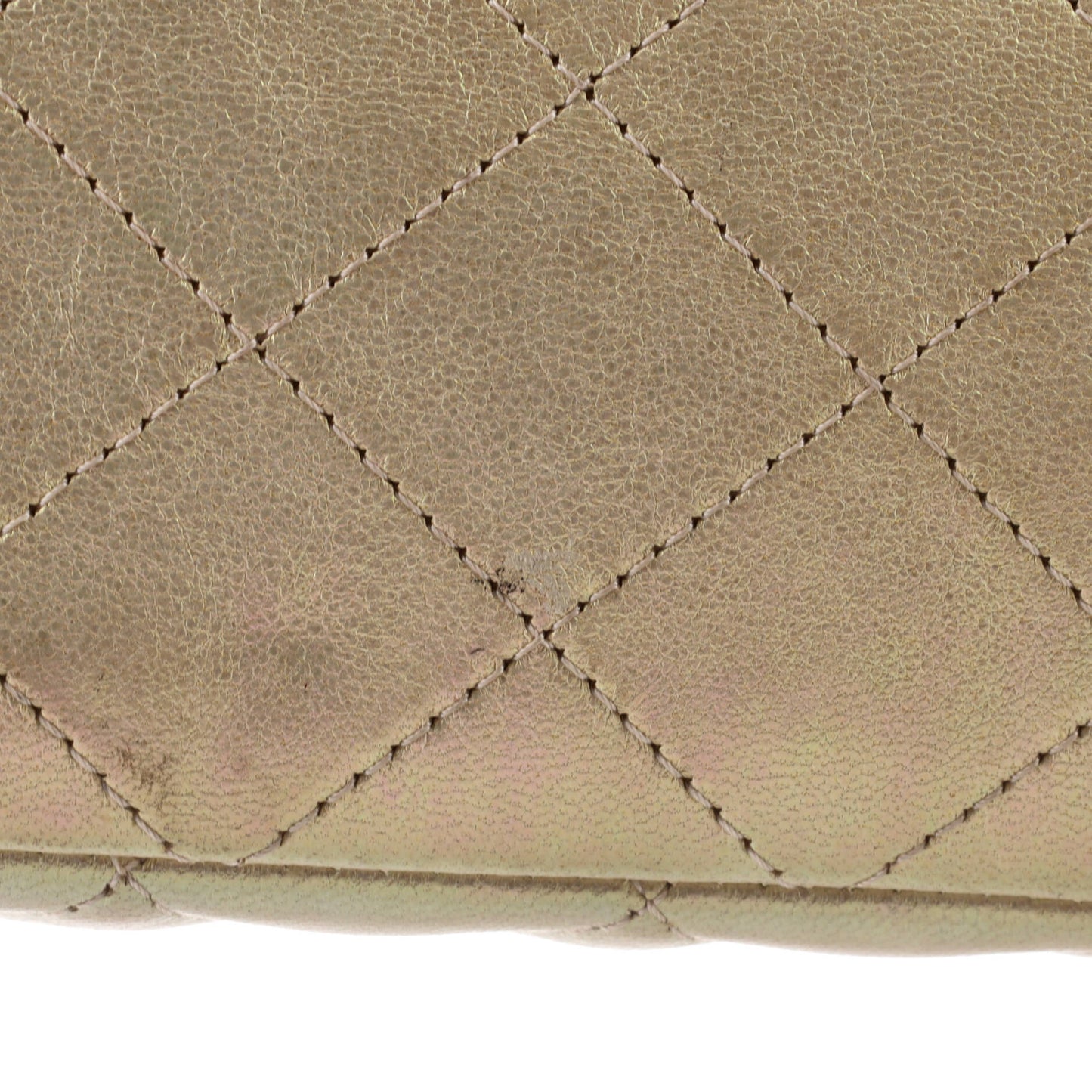 CHANEL イリディセントダブルフラップ