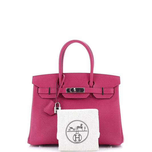HERMESバーキン ピンクエプソン 30