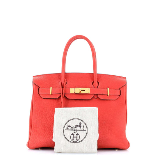 HERMESバーキン レッド トゴ 30