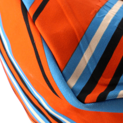 プラダ トライアングルロゴ ジップ クロスボディバッグ プリント キャンバス ラージ