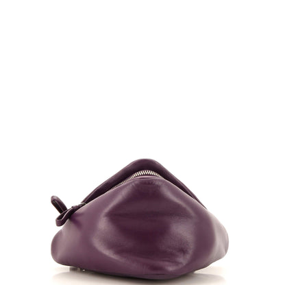 プラダ パッド入り シグノ トライアングル クロスボディバッグ レザー