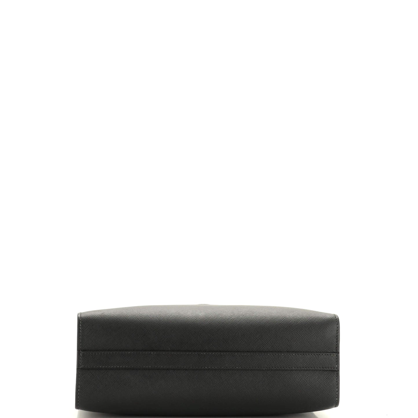 Prada Lux Embossed Logo Tote Saffiano Leather Medium