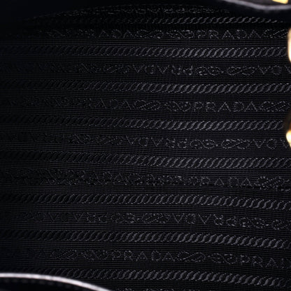 Prada Monochrome Tote Saffiano with City Calf Small