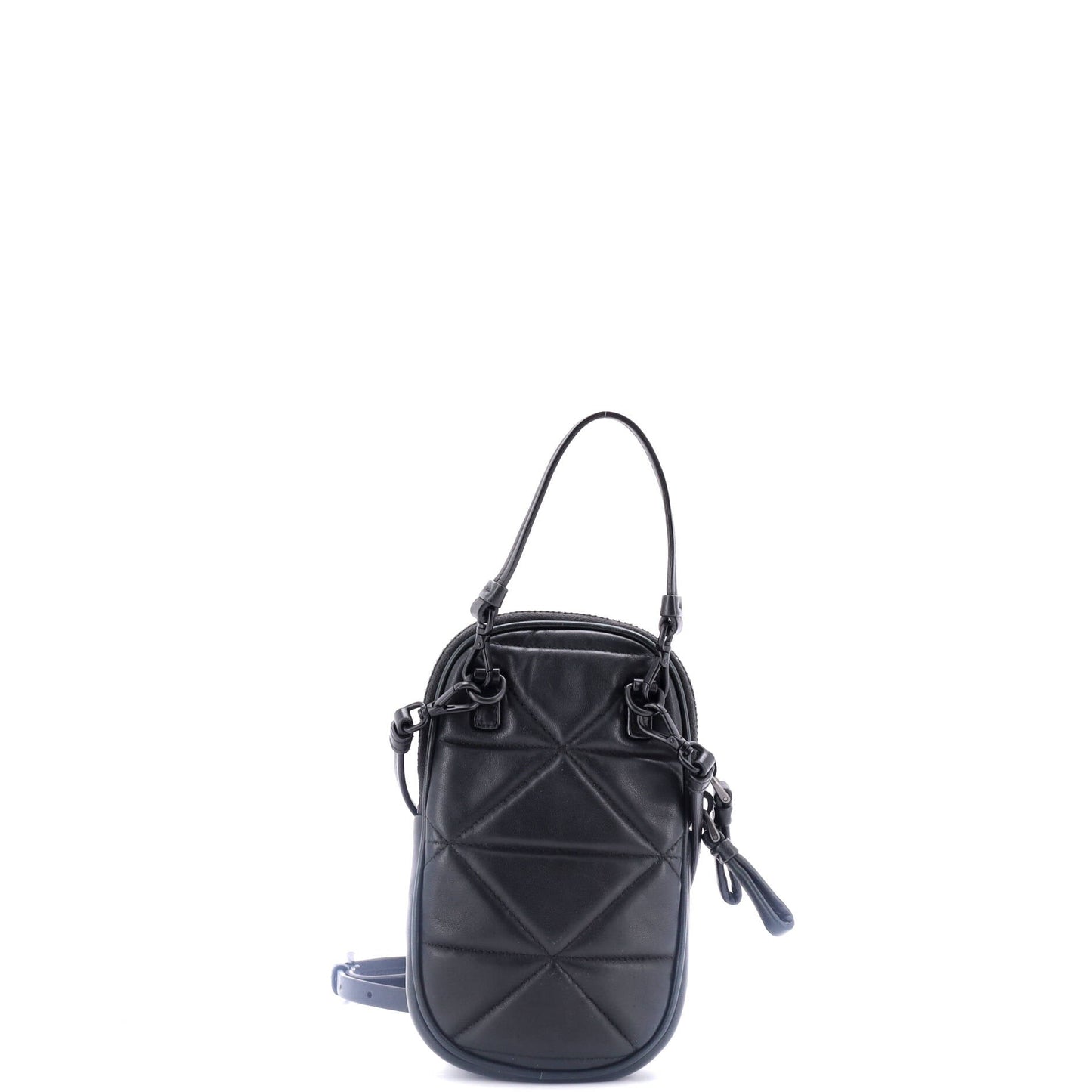 Prada Spectrum Phone Holder Crossbody Bag Quilted Nappa Leather