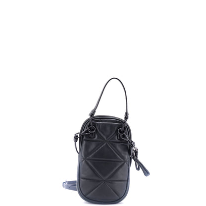 Prada Spectrum Phone Holder Crossbody Bag Quilted Nappa Leather