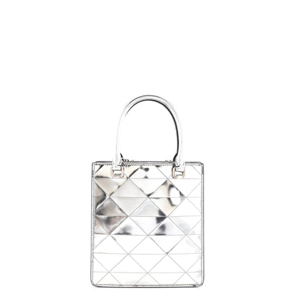 プラダ トライアングル トート スパッゾラート レザー ミニ