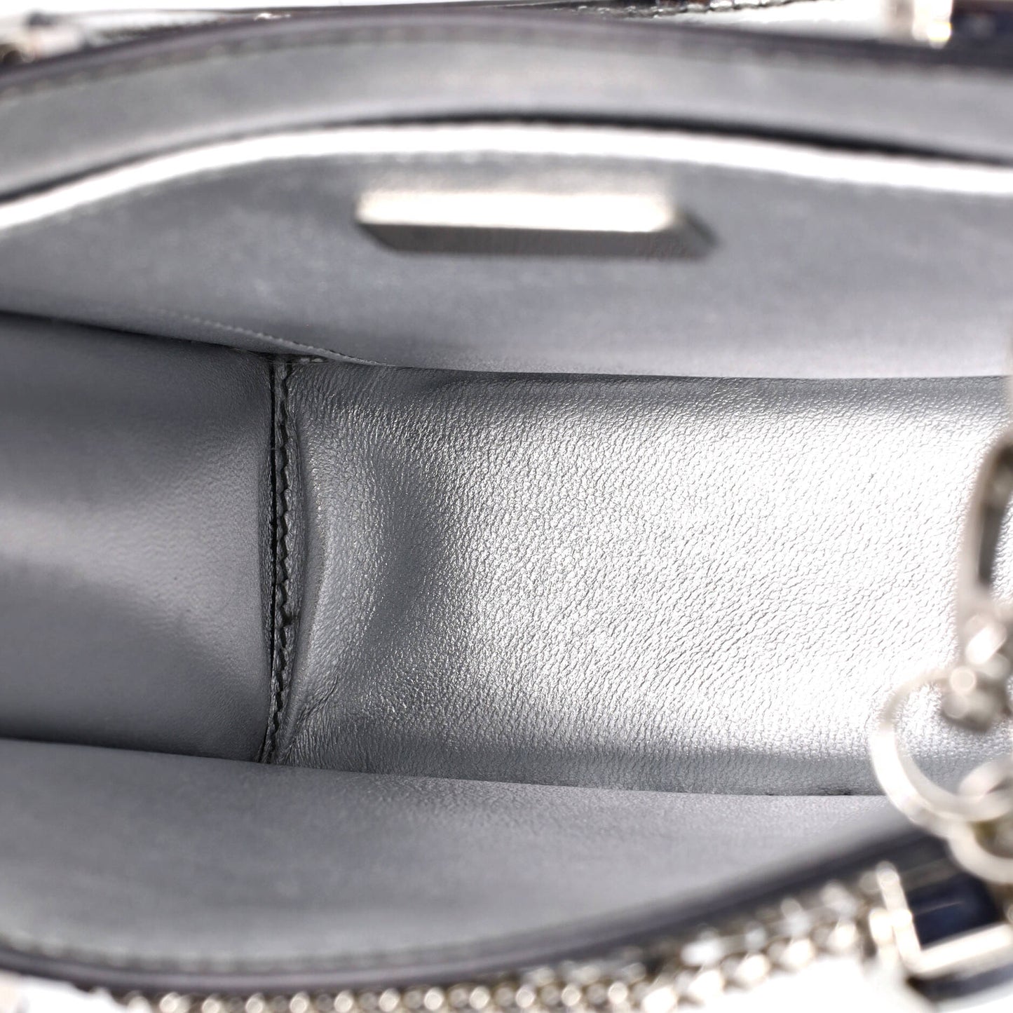 プラダ トライアングル トート スパッゾラート レザー ミニ