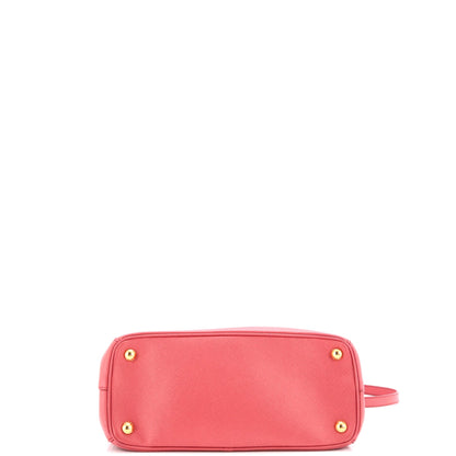 プラダ ガレリア ダブルジップ トートバッグ サフィアーノレザー スモール