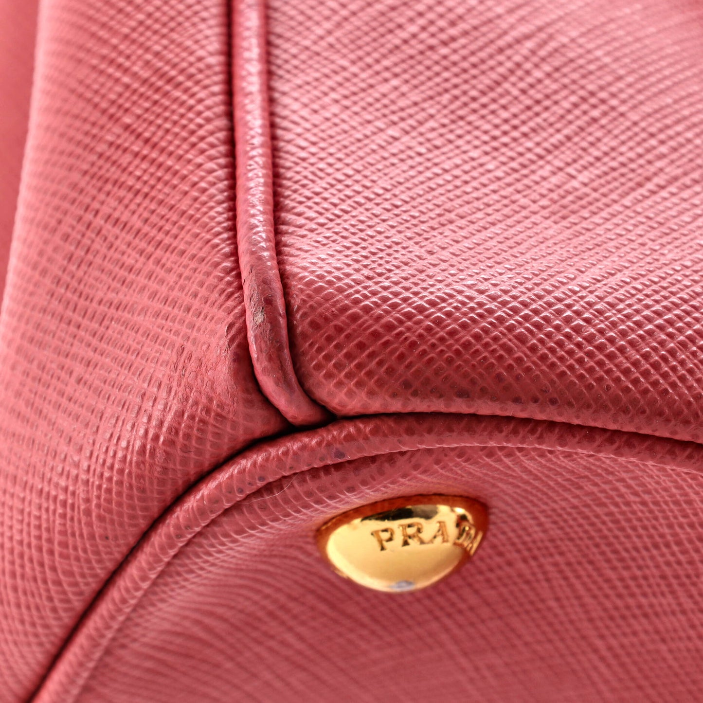 プラダ ガレリア ダブルジップ トートバッグ サフィアーノレザー スモール