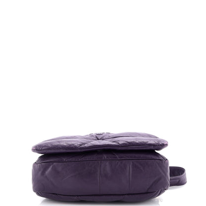 プラダ パッド入りショルダーバッグ キルティングナッパレザー