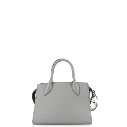 プラダ モノクローム トートバッグ サフィアーノ シティカーフ スモール