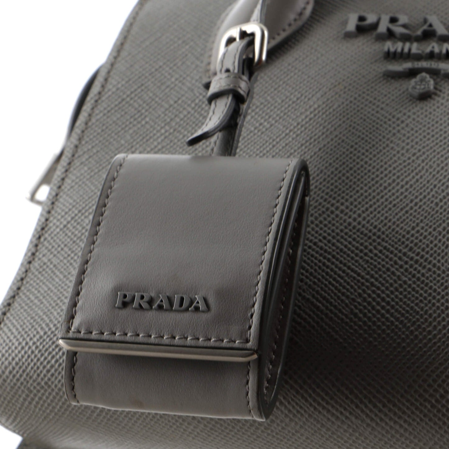 プラダ モノクローム トートバッグ サフィアーノ シティカーフ スモール