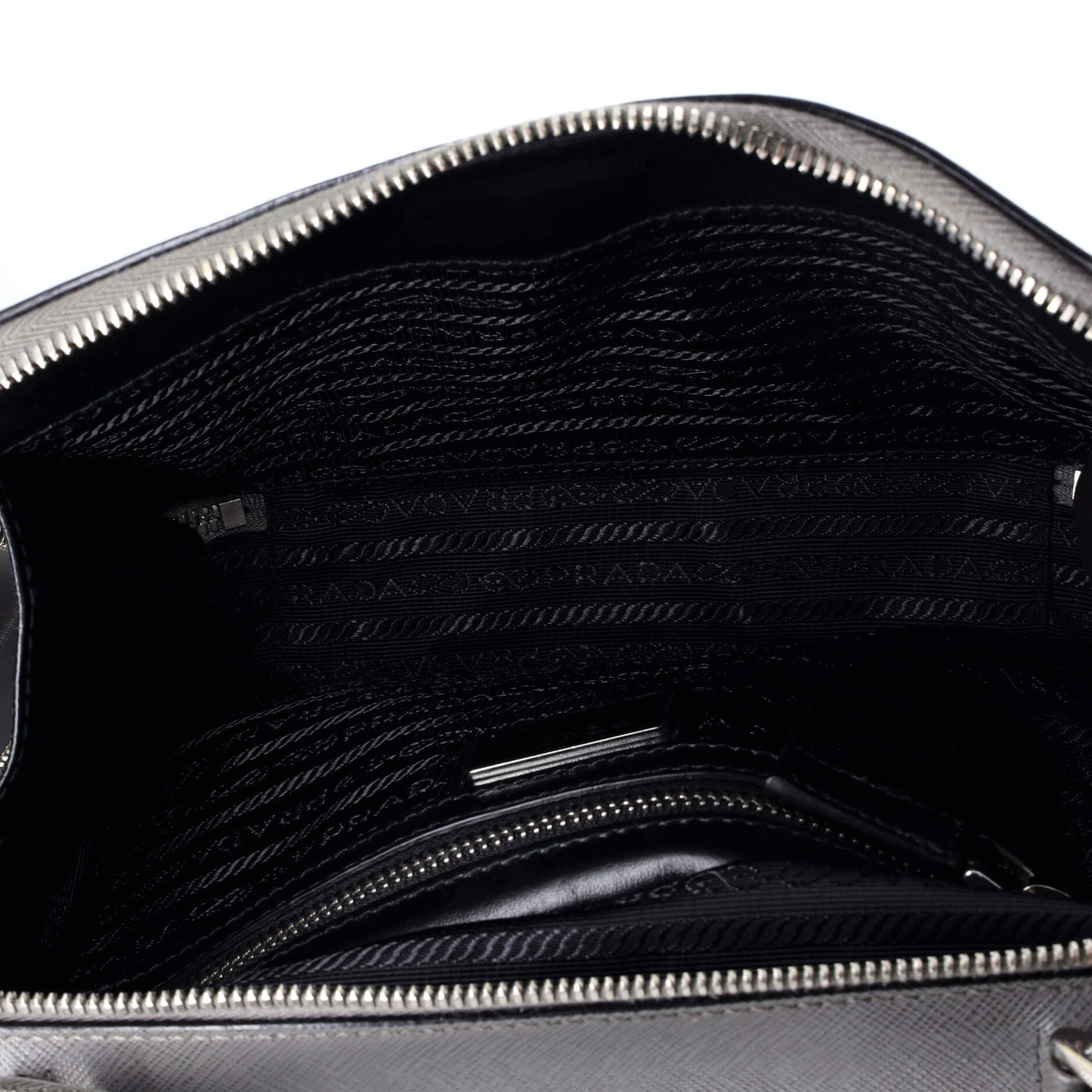 プラダ ブリック クロスボディバッグ サフィアーノレザー スモール