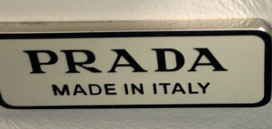プラダ コンバーチブル オープントート ブラッシュドレザー ミニ
