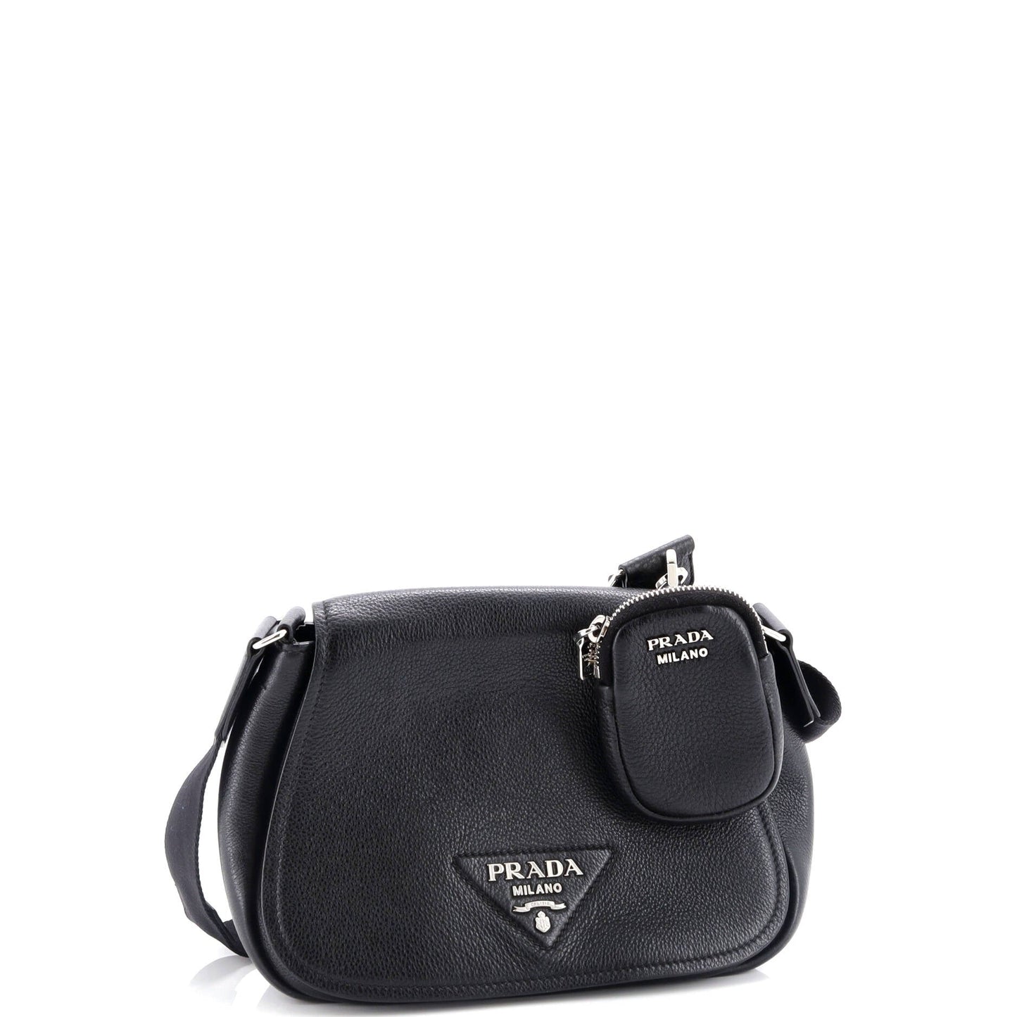Prada Re-Edition Flap Shoulder Bag Vitello Daino Small