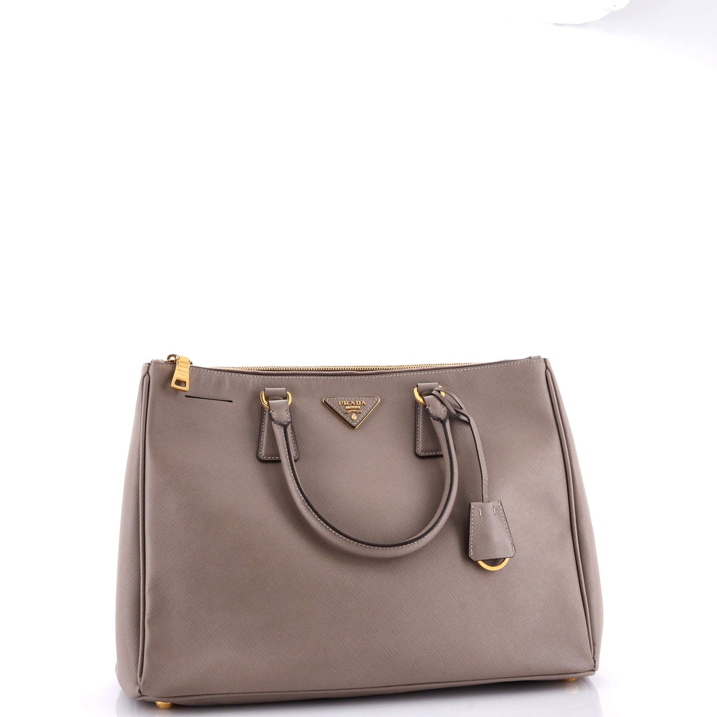 プラダ ダブルジップ リュクス トートバッグ サフィアーノレザー ラージ