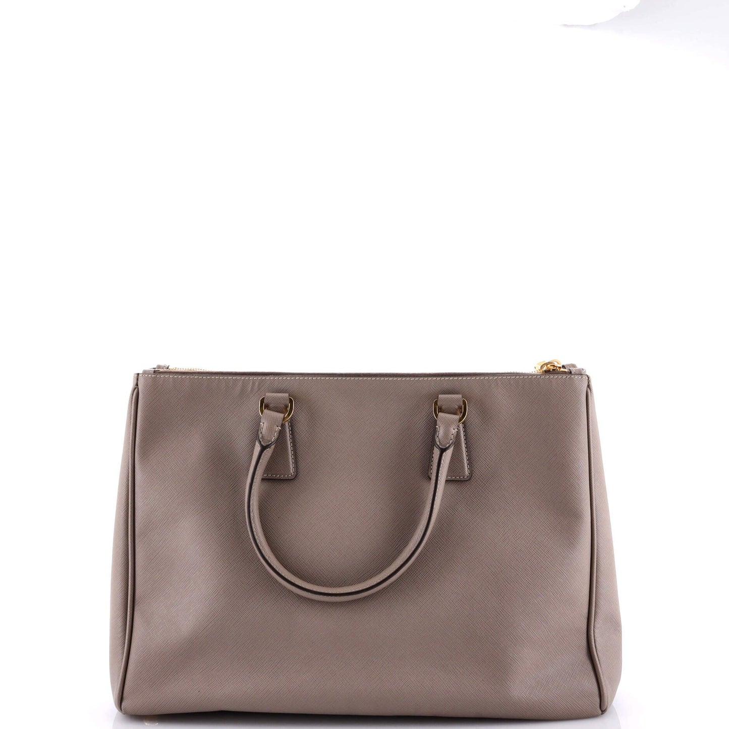 プラダ ダブルジップ リュクス トートバッグ サフィアーノレザー ラージ