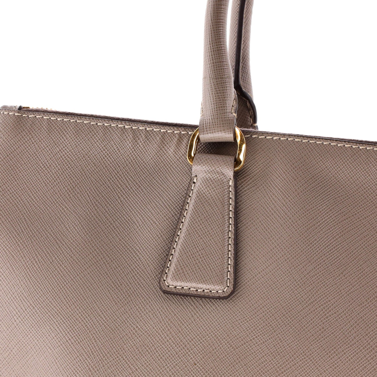 プラダ ダブルジップ リュクス トートバッグ サフィアーノレザー ラージ