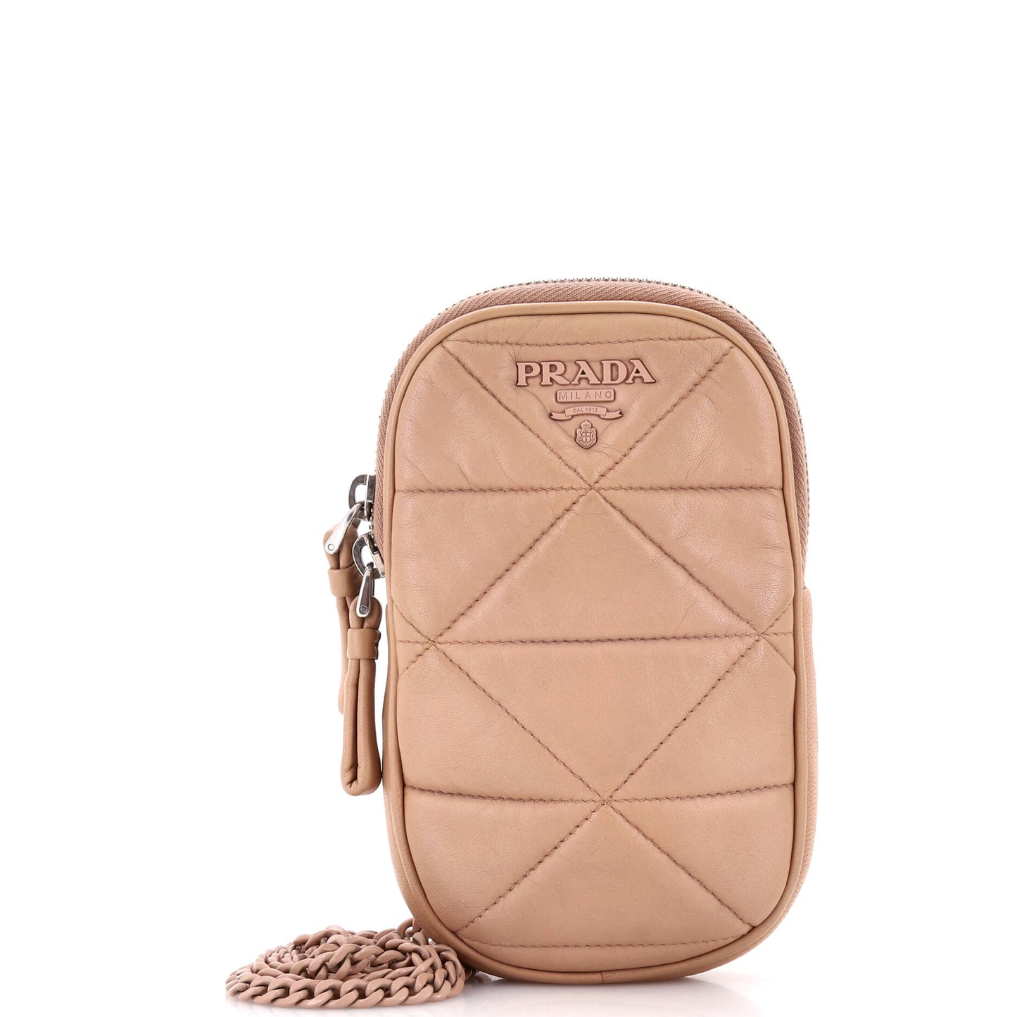 プラダ スペクトラム フォンホルダー クロスボディバッグ キルティングナッパレザー