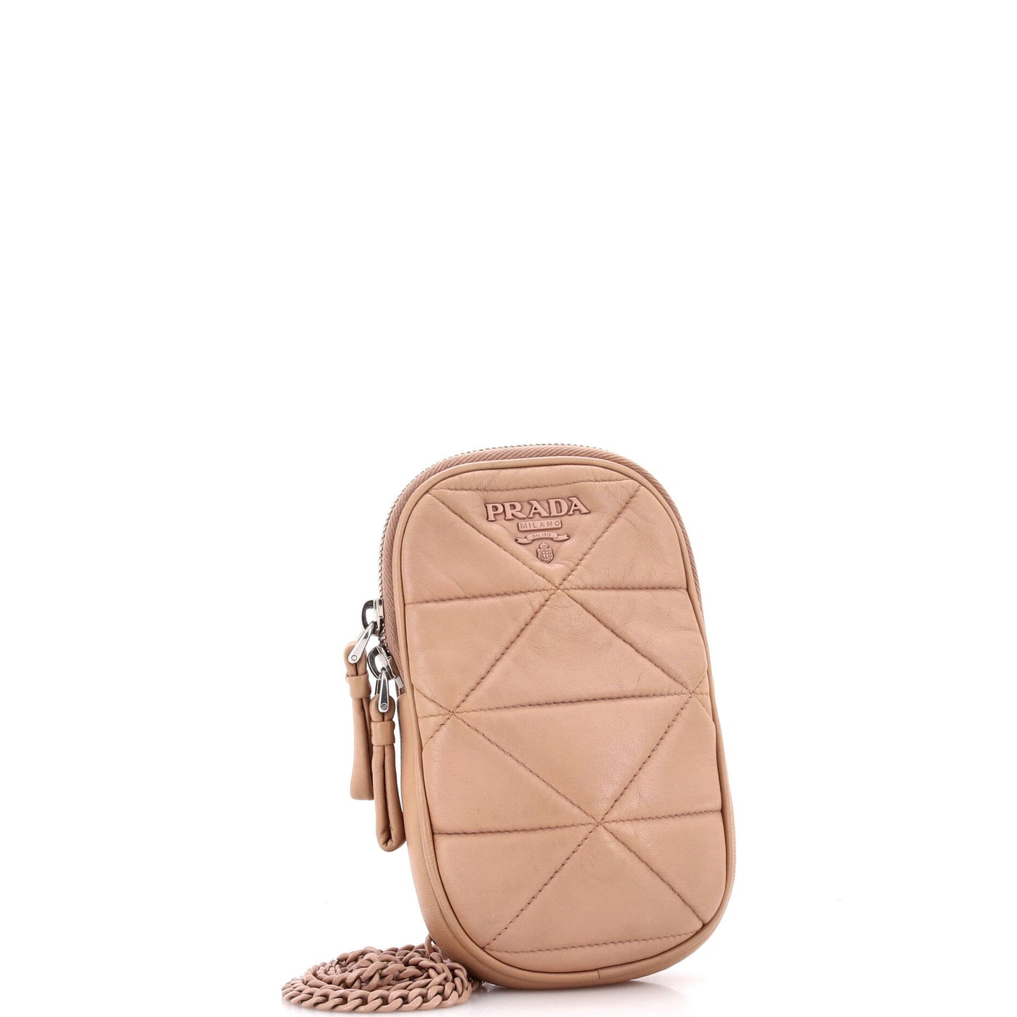 プラダ スペクトラム フォンホルダー クロスボディバッグ キルティングナッパレザー