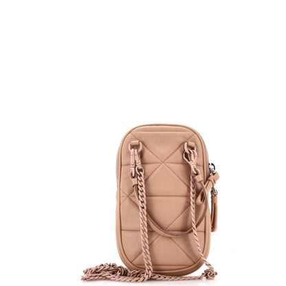 プラダ スペクトラム フォンホルダー クロスボディバッグ キルティングナッパレザー