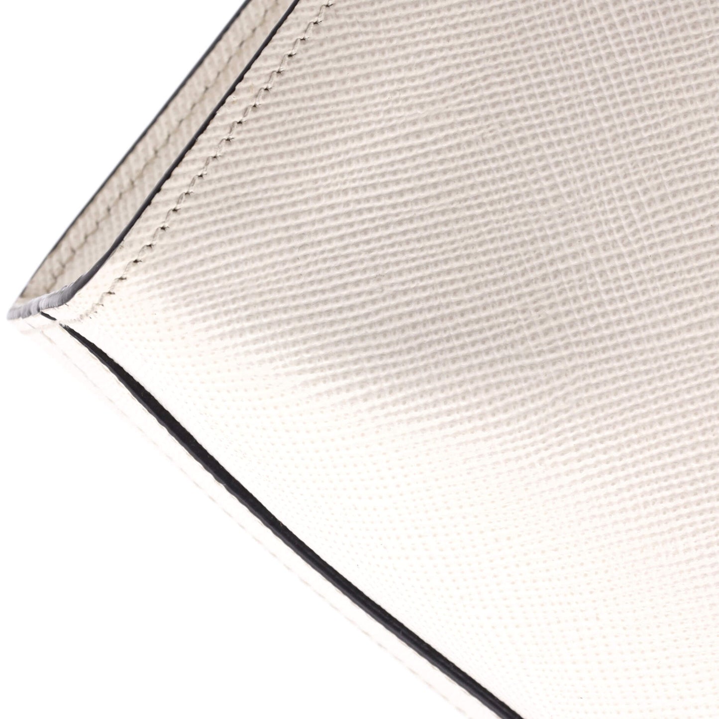 プラダ トライアングルロゴ コンバーチブル オープントート サフィアーノレザー ラージ