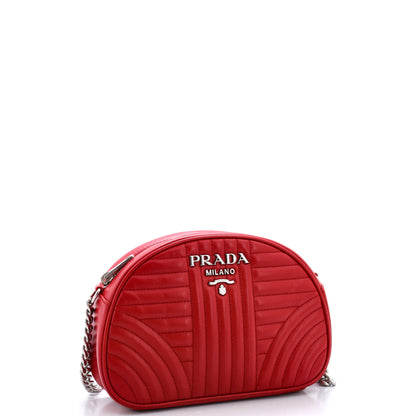 プラダ ドーム クロスボディバッグ ダイアグラム キルティングレザー スモール