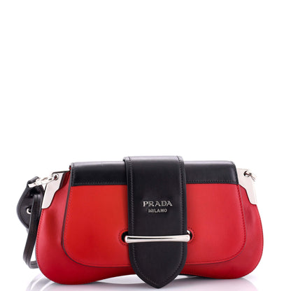 プラダ シドニー ショルダーバッグ シティカーフ ミディアム