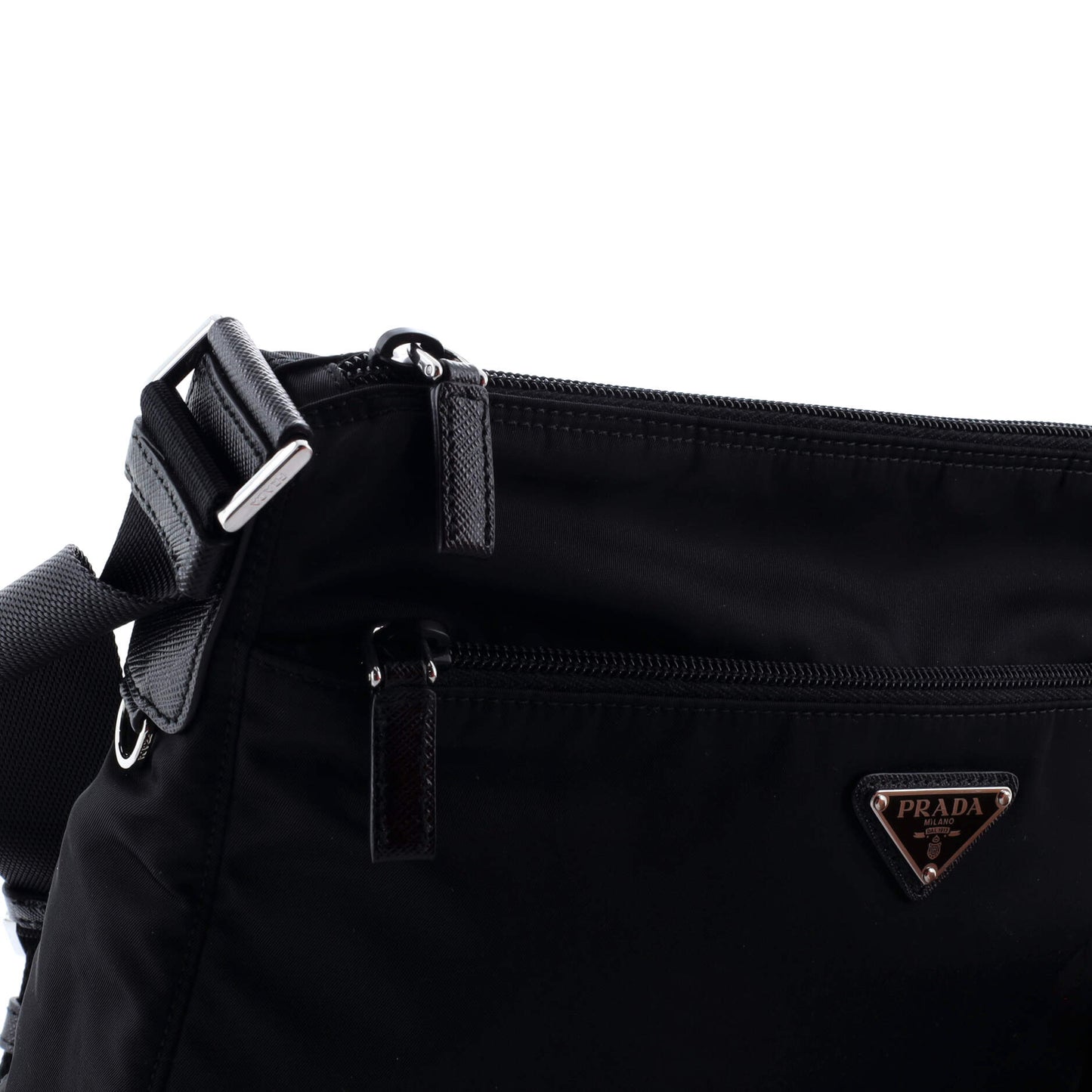 Prada Re-Edition Front Pocket Messenger Bag Tessuto Large