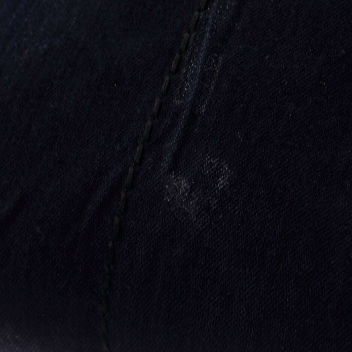 Prada Logo Shopping Tote Denim and Linen Blend