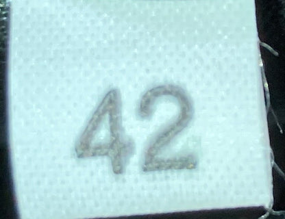 Prada Triangle Logo Wristlet Pouch Embossed Leather