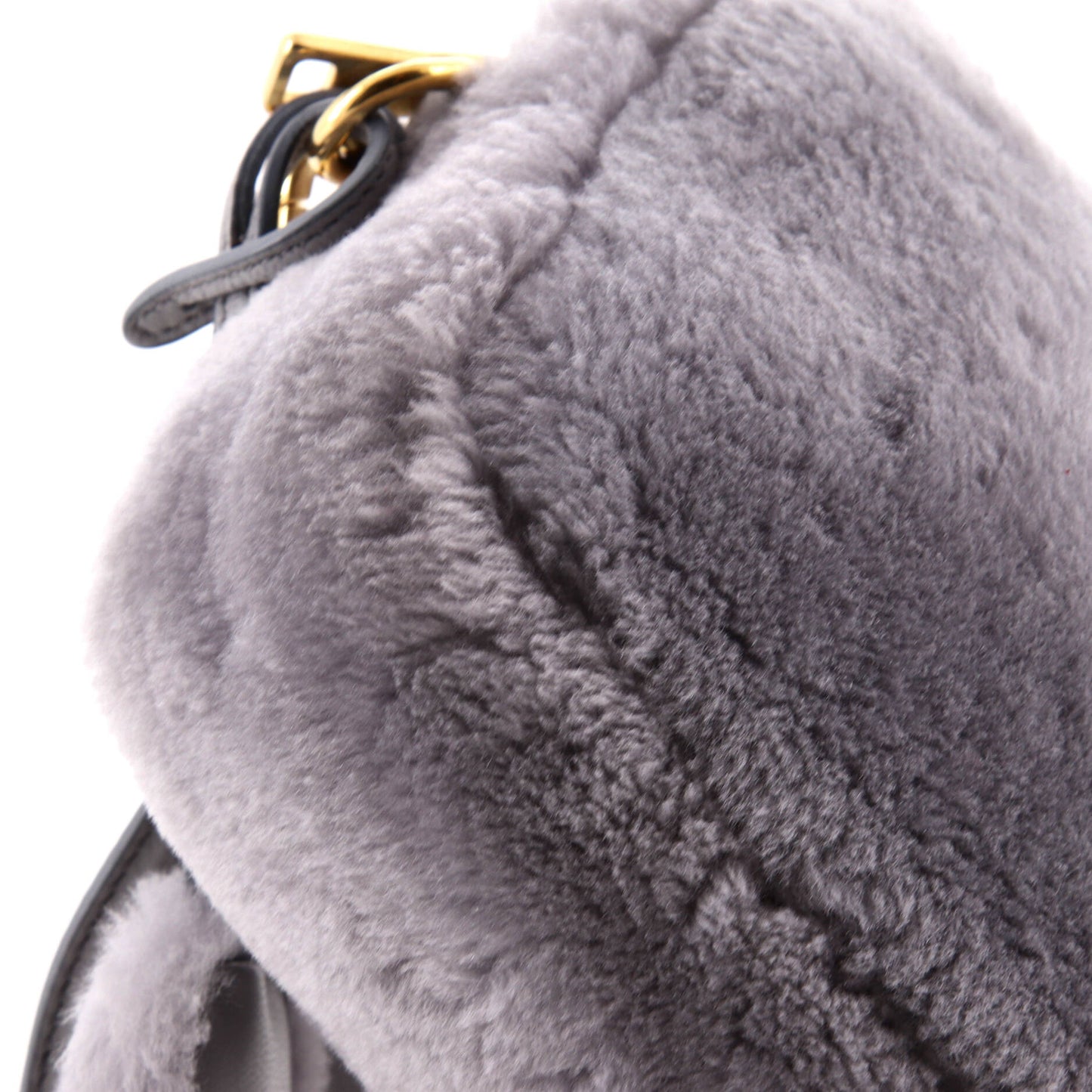 プラダ フロウ カメラ クロスボディバッグ シアリング スモール